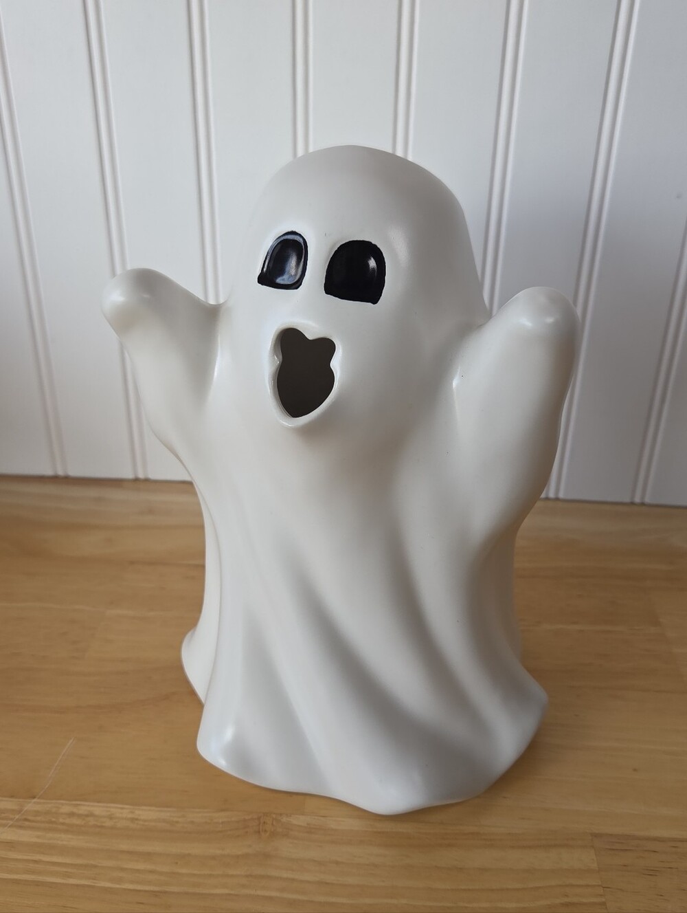 Ghost Pitcher Threshold Stonewear Halloween Spooky Scary